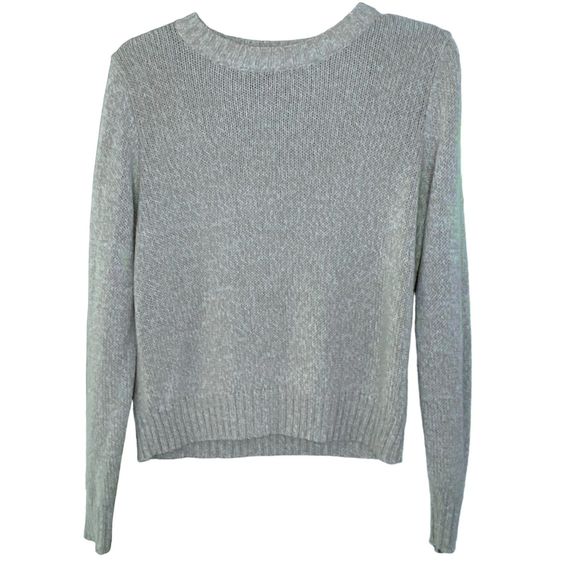 H&M Divided Women Baby Blue Knit Pullover Sweater Soft Small - Picture 1 of 10